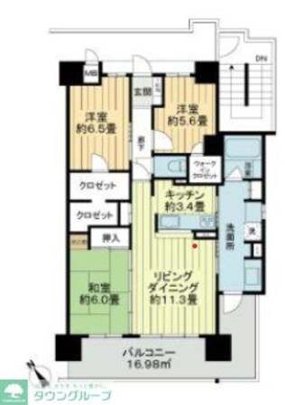 アルファステイツ熊谷銀座の物件間取画像